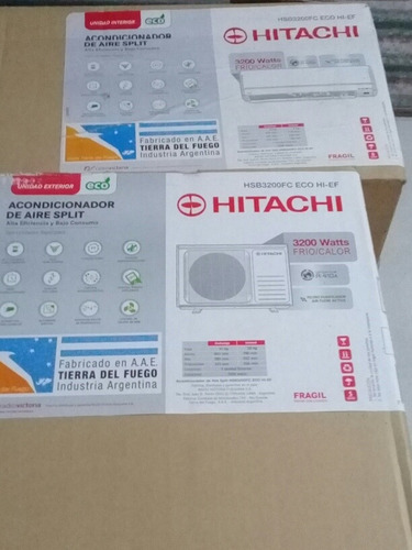 Vendo Aire Acondicionado Hitachi Hsb3200fc Eco Hi-if Nuevo