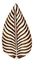 Comprar Tambor De Madera Estampado Con Hoja Para Arte Y Manualidades