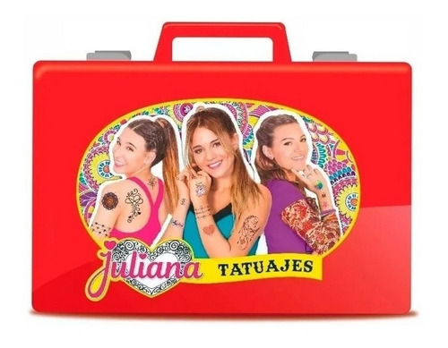 Juliana Valija Tatuajes Grande Original New Ln3 Jul036