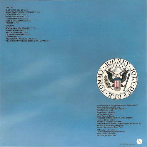 Cd Leave Home = (ramones) Estándar