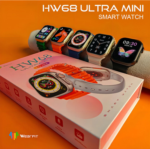 Relógio Smartwatch Ultra Mini Serie8 41mm Cx Prata Starlight Cor da caixa Prata/Starlight