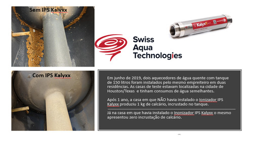 Filtro Abrandador De Calcário Ips Kalyxx Red 3/4