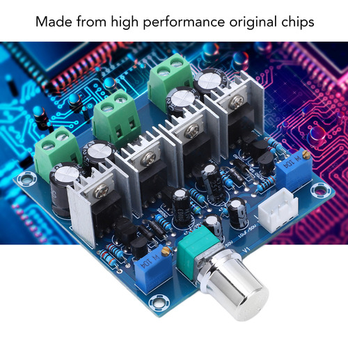Placa De Circuito Amplificador Clase A De Potencia Analógica