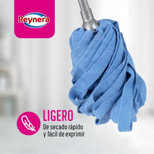 Trapeador Mop Microfibra Reynera Super Loop 2 Pzas