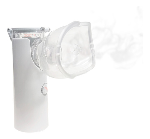Nebulizador De Ultrasonido Portátil Inhalador De Mano Color Blanco 3v