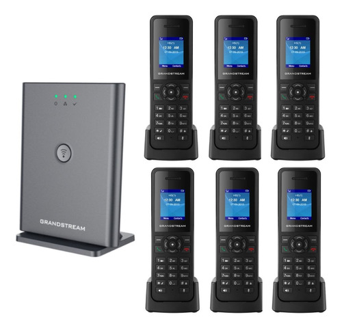 Base Telefono Ip Grandstream Dp752 + 6x Handy Dp720 