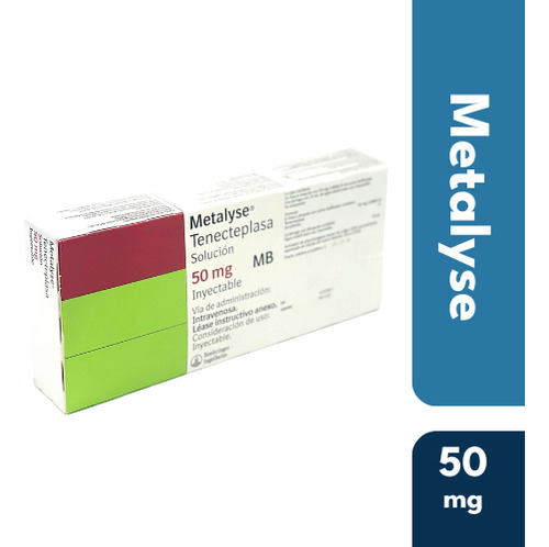 Metalyse 50 Mg Tenecteplasa, Solución