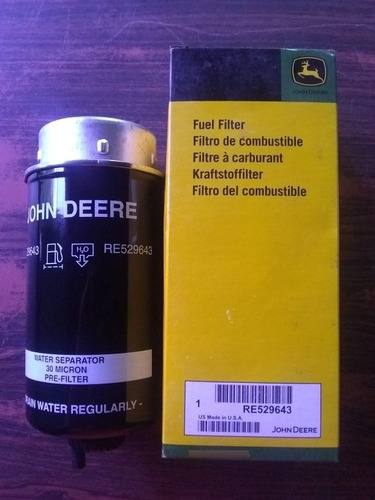 Imagen 2 de 2 de Filtro Gasoil John Deere Re529643 / 33977 (oferta)
