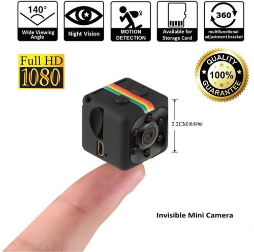 Mini Camara Espia Sq11 Full Hd 1080