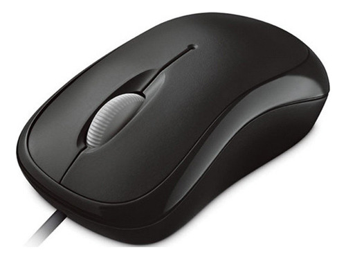 Microsoft Basic Ratón Óptico Business Negro