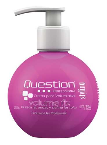 Crema Para Voluminizar Volume Fix Question Rulos Y Ondas