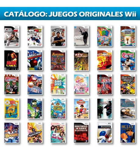 Juegos Originales Para Consolas Nintendo Wii, +de 400 Juegos