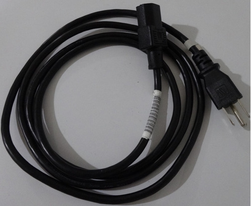 Cable Energía Poder Corrient 180cm Pc Monit Impre X2unidades