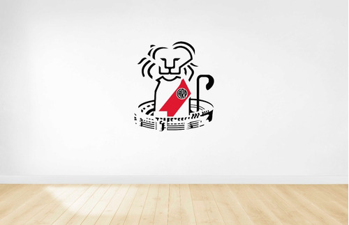 Imagen 2 de 2 de Vinilo Decorativo River Plate Escudos
