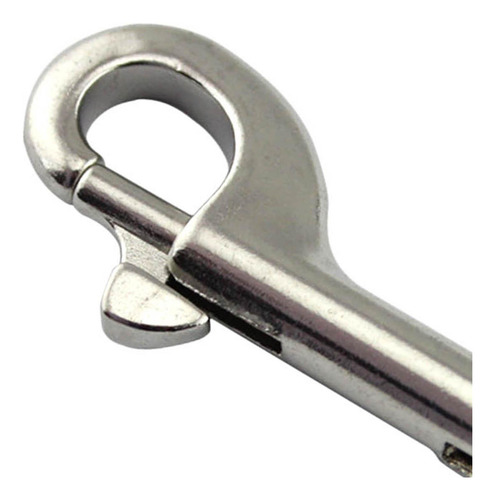 3 Gancho De Doble Extremo Snap Bolt Clip 3.54x0.98 Pulgadas