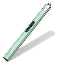 Comprar Encendedor Electronico Plano Usb Verde Menta Small Reidea