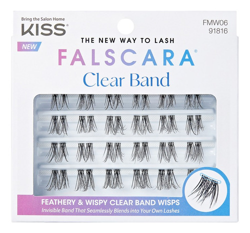 Pestañas Falscara - Multipack Clear Band