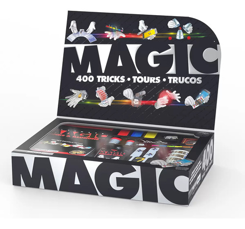 Set De 400 Trucos De Magia Marvin´s Magic