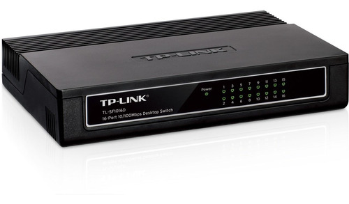 Switch Tplink 16 Puertos 10/100 Sf1016d Diginet