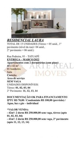 Imagem 6 de 6 de Apartamento 2 Dormitórios, Tatuapé - São Paulo/sp - 1743
