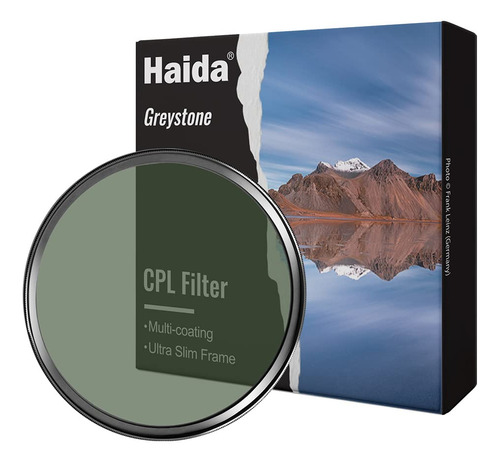 Haida Greystone Cpl Filtro De Vidrio Optico Multicapa Nano R