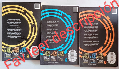 Maze Runner 1 2 3 Ed Inglés James Dashner
