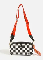Comprar Bolsa Jaime Ibiza Ji 2283 Cuadros Cuadros Blanco Y Negro