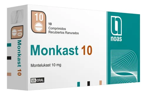 comprar Monkast® 10mg X 10 Comprimidos (montelukast)