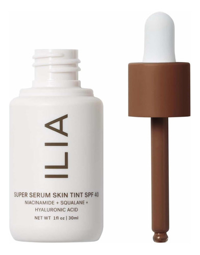 Ilia Maquillaje Tinte Súper Serum Spf 40 Vegano No Tóxico