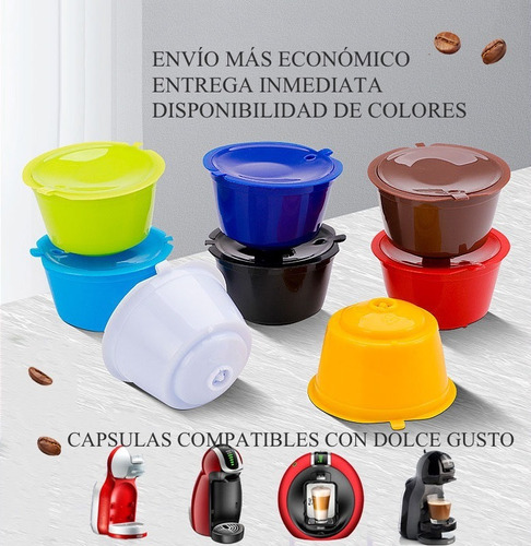 Cápsula Para Dolce Gusto X 1 Und | Recargable + Reutilizable