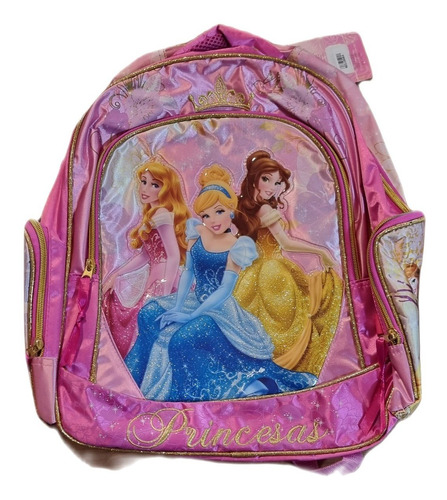 Mochila Infantil Princesas 18 Pulgadas Oferta!