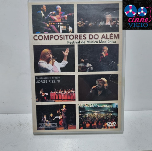 Dvd - Compositores Do Além - Festival De Música Mediúnica
