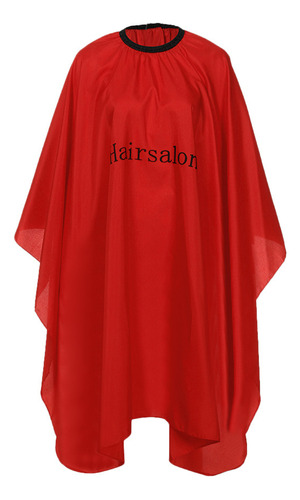 Bata De Peluquero Cape Hairdressing Red