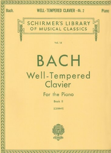Book : Well Tempered Clavier 48 Preludes And Fugues For The.