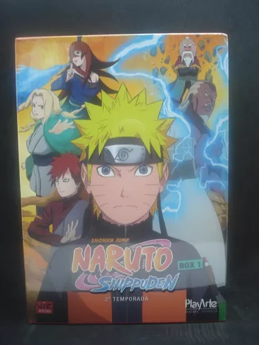 Sebo do Messias DVD - Naruto Shippuden - 2 Temporada - Box 1 *5 Dvds*