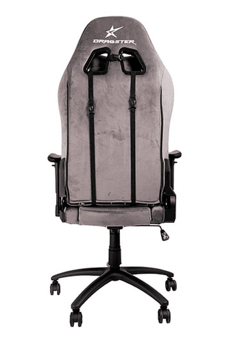 Imagen 2 de 6 de Silla Gamer Dragster Gt 500 Alcantara Series Ashes Grey