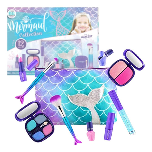 Make It Up - Mermaid Collection Kit For Young Girls (incl. Z