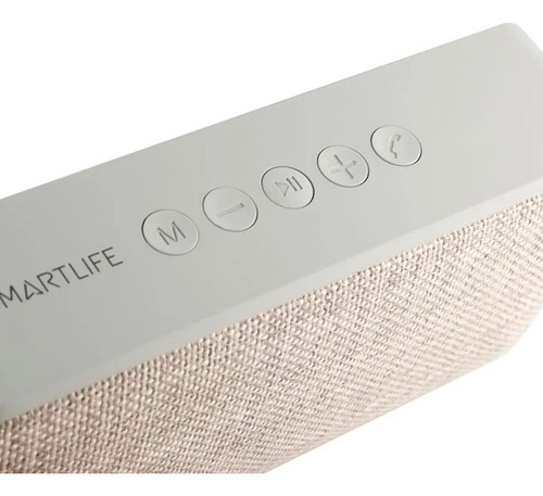 Parlante Portatil Bluetooth 10w Smartlife Sl-bts316g Color Gris