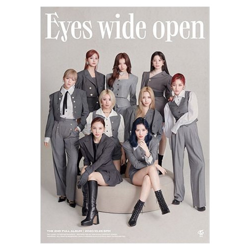 Twice Eyes Wide Open (versión Al Azar) Cd Álbum