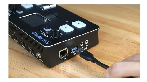 Switcher Feelworld Livepro L1 V1 Mesa De Corte Vídeo Mixer