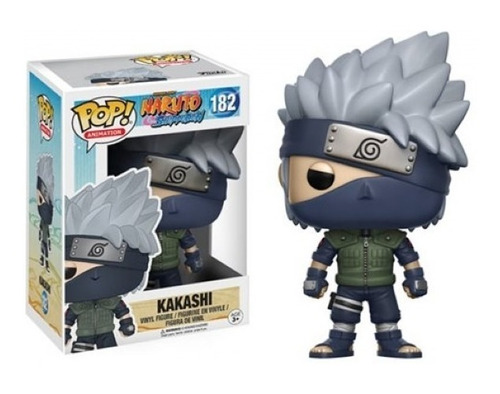 Naruto Shippunden Boneco Pop Funko Kakashi #182