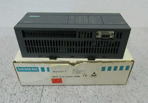 Plc Siemens Simatic S7-200 Cpu 214 6es7 214-1ac01-0xb0