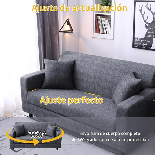 Funda Para Sofa Cama, Cubre Sofa 3 Plazas Elástica Protector