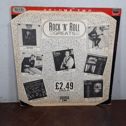 Imagem 3 de 8 de Vinil Lp Rock N Roll Greats Vol 2 Made England 1986
