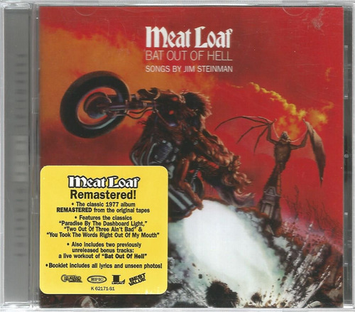 Cd. Meat Loaf // Bat Out Of Hell