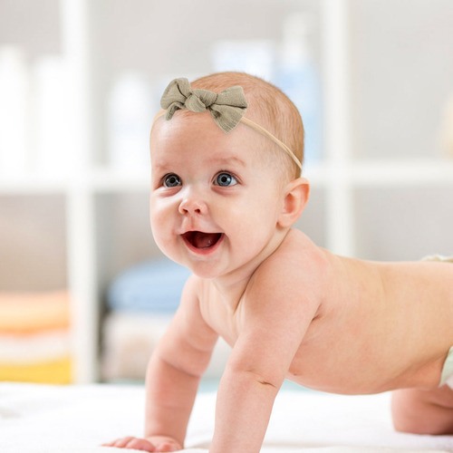 3 Diademas Para Bebés, Diademas Con Lazo, Tocados Para Niños