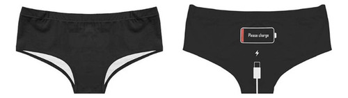 Divertidas Bragas Elásticas Para Mujer Con Estampado «please