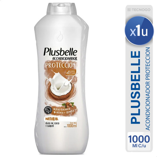 Acondicionador Plusbelle Proteccion Oleo Coco - Mejor Precio