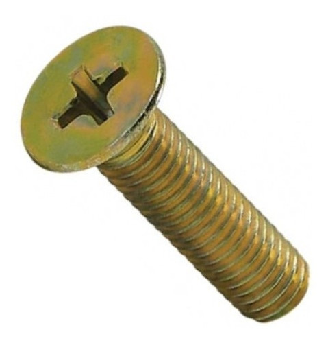 Parafuso Cabeça Chata Phillips M4 X 40 Mm Com 100