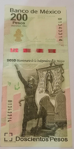 Billete De 200 Pesos Bicentenario De México